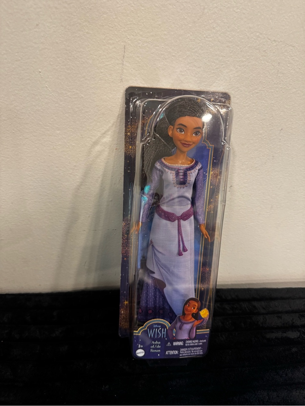 Disney Asha Doll in Lavender and Deep Purple Gown